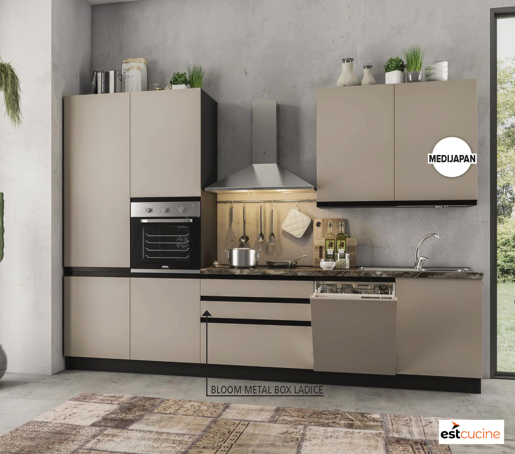 Kuhinja Emily sa aparatima