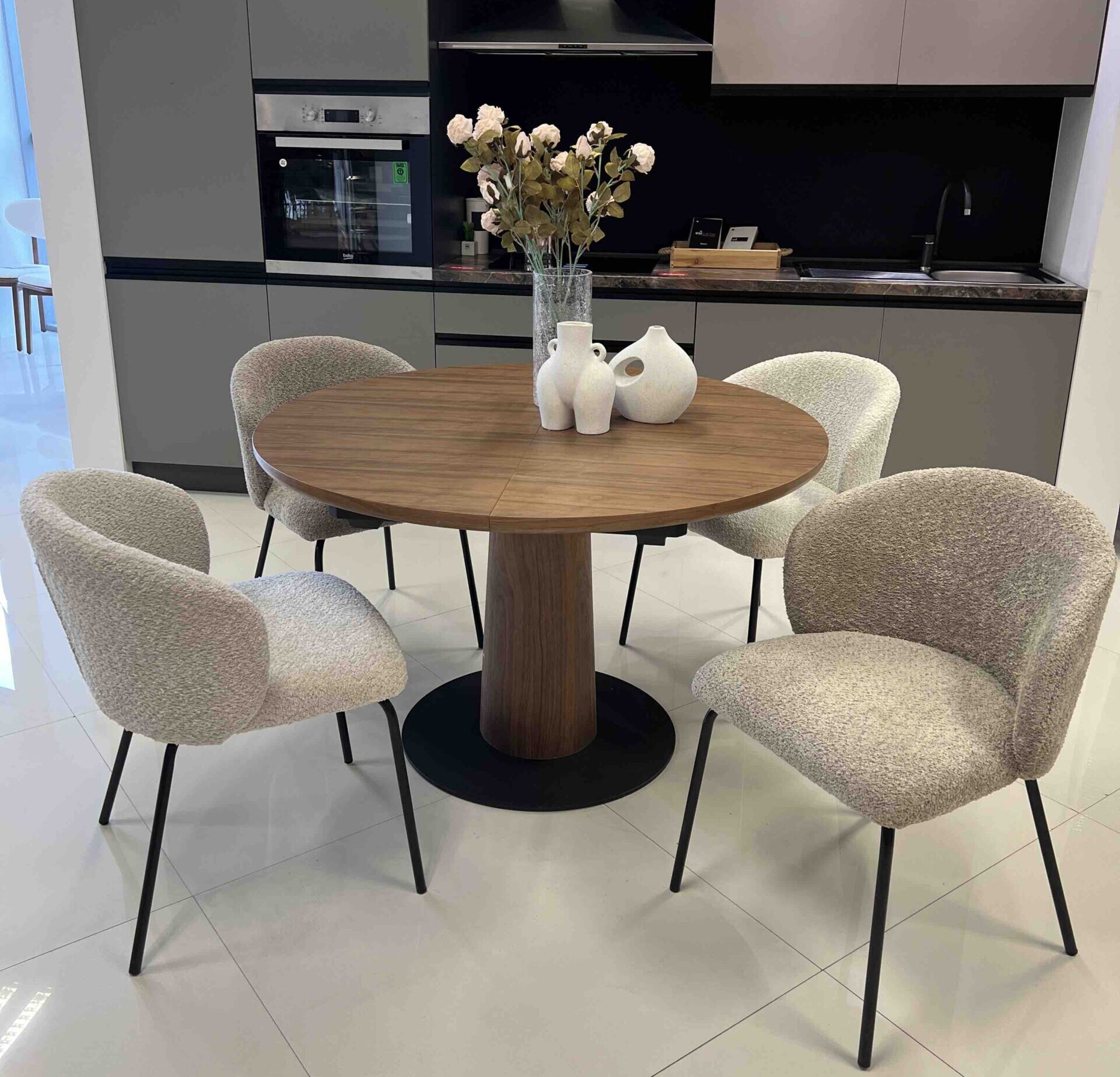 Sto 2051 Walnut fi 120+40 cm