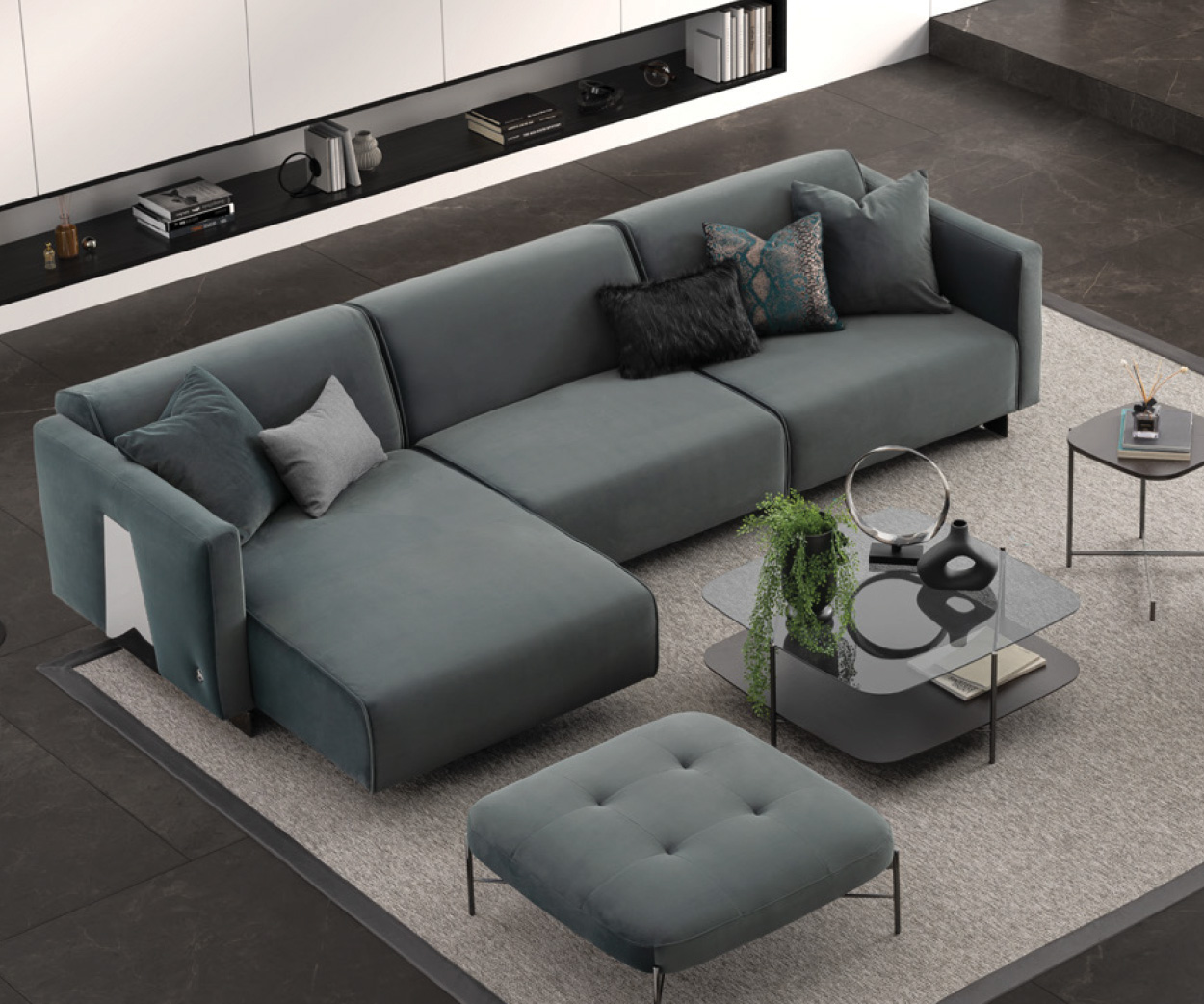 Ugaona garnitura Heritage