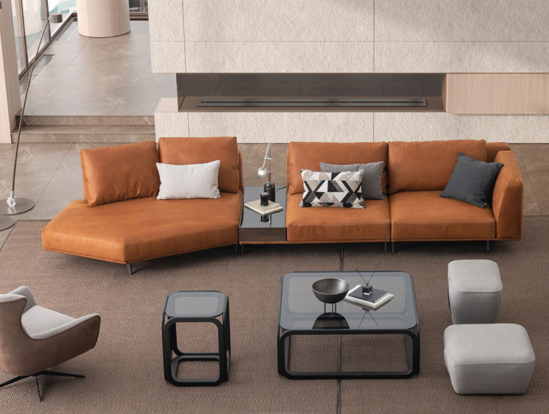 Ugaona garnitura Loft