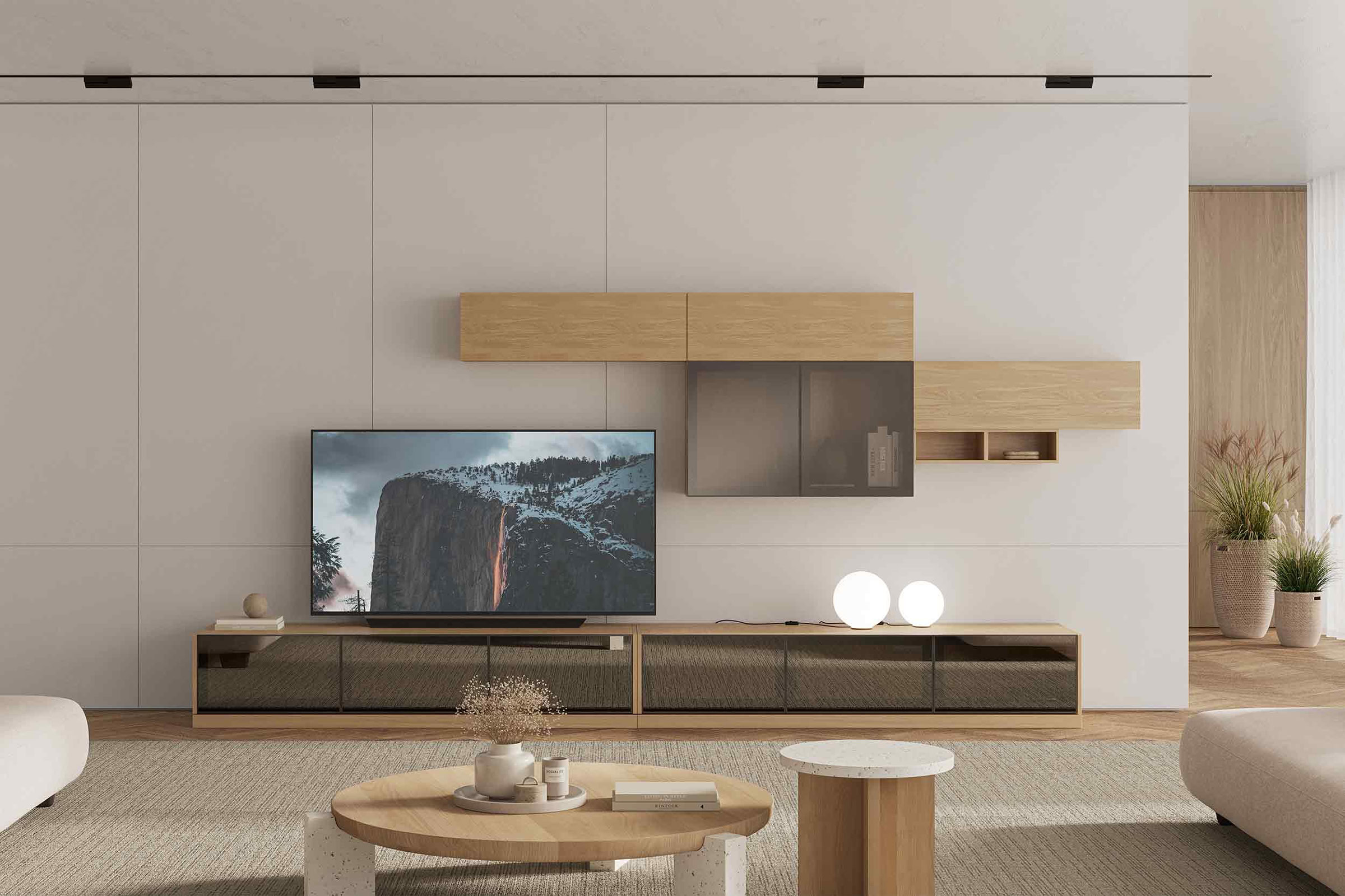 Tv komoda Barcelona Oak